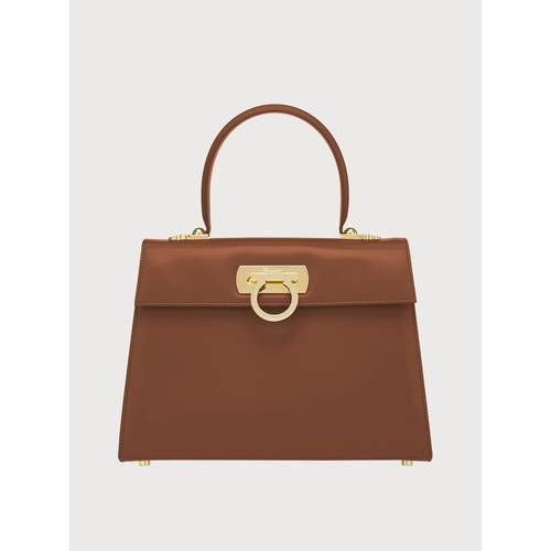 Salvatore Ferragamo Iconic Top Handle Bag L 212181 749177