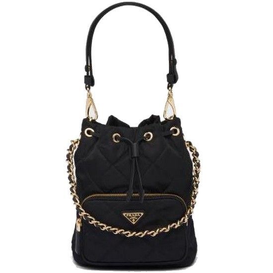 Prada 1995 Chain Nylon Shoulder Bag 1BH038 2AOS F0002