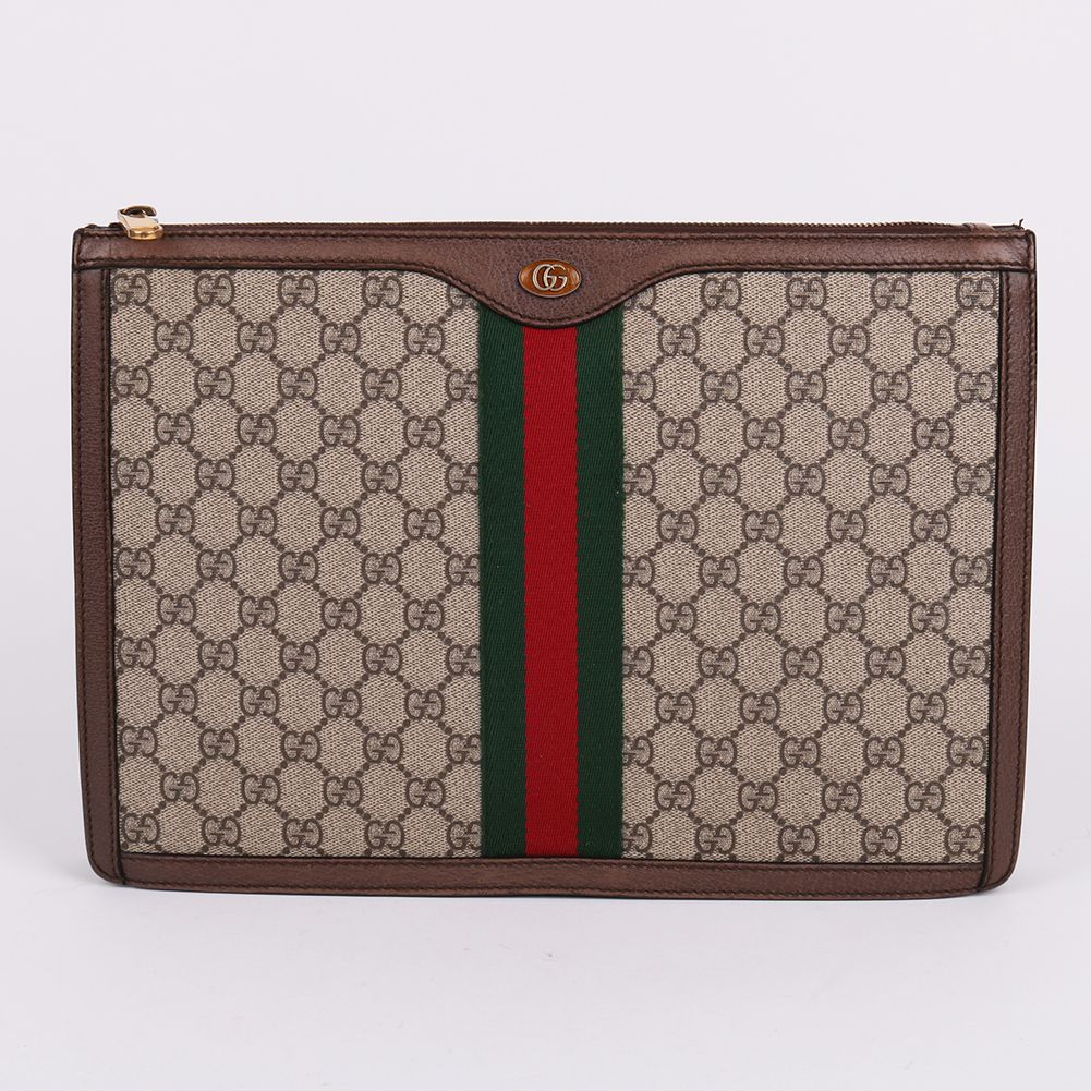 Gucci Three-Line Clutch Bag Portfolio 523359
