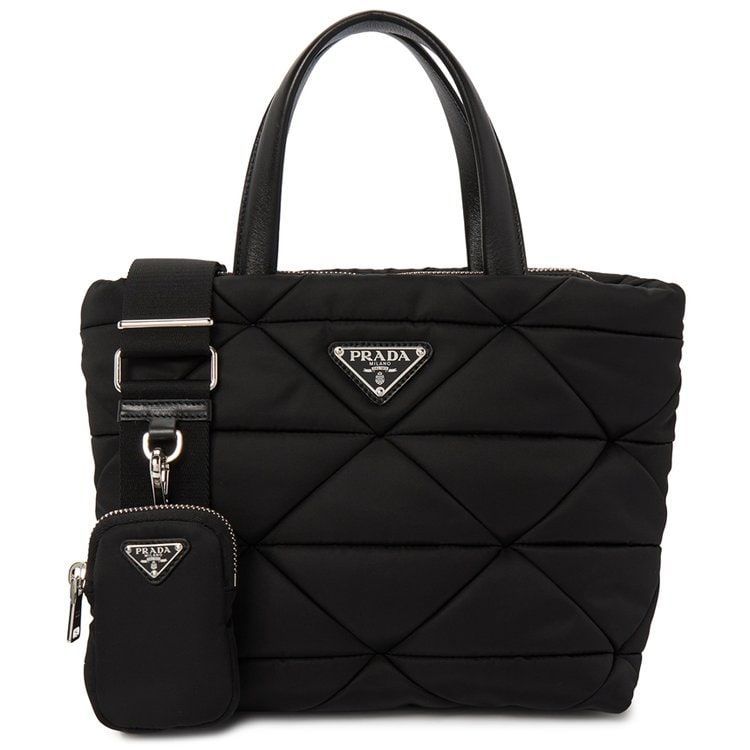 Prada Padded Nylon Tote Bag 1BG373 B9O RDJN F0002