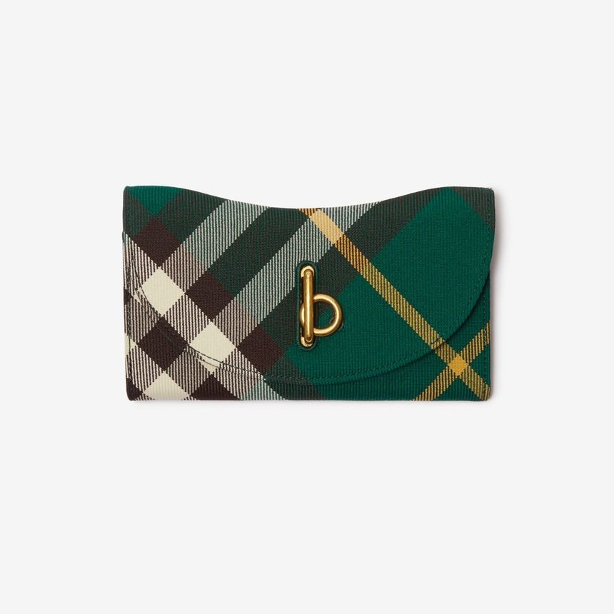 Burberry Long Wallet with Locking Holes 8082331