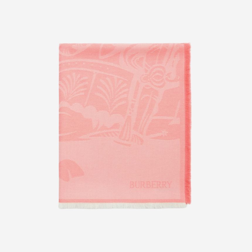 Burberry Wool Cashmere Blend Scarf 8084891
