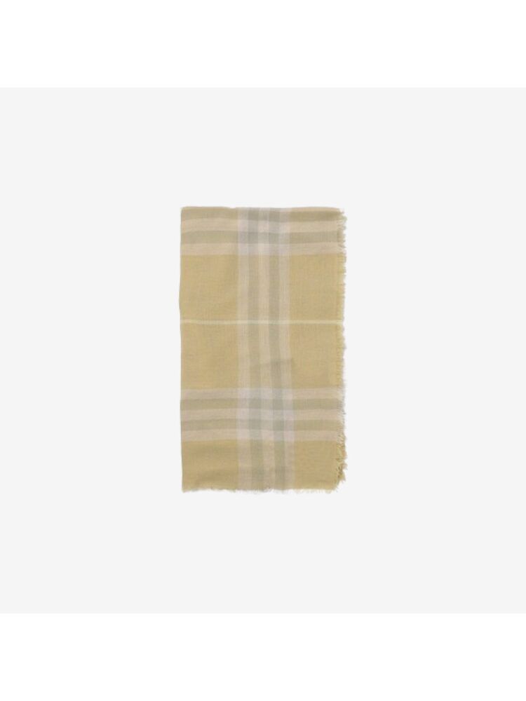 Burberry Wool Checkered Scarf 8080098