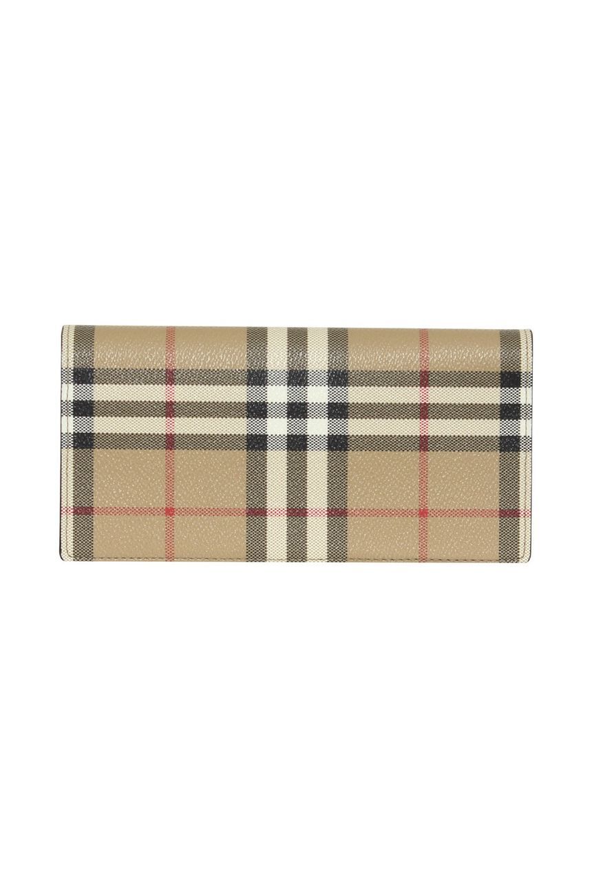 Burberry Checked Flap Wallet with Vintage Design 8084168