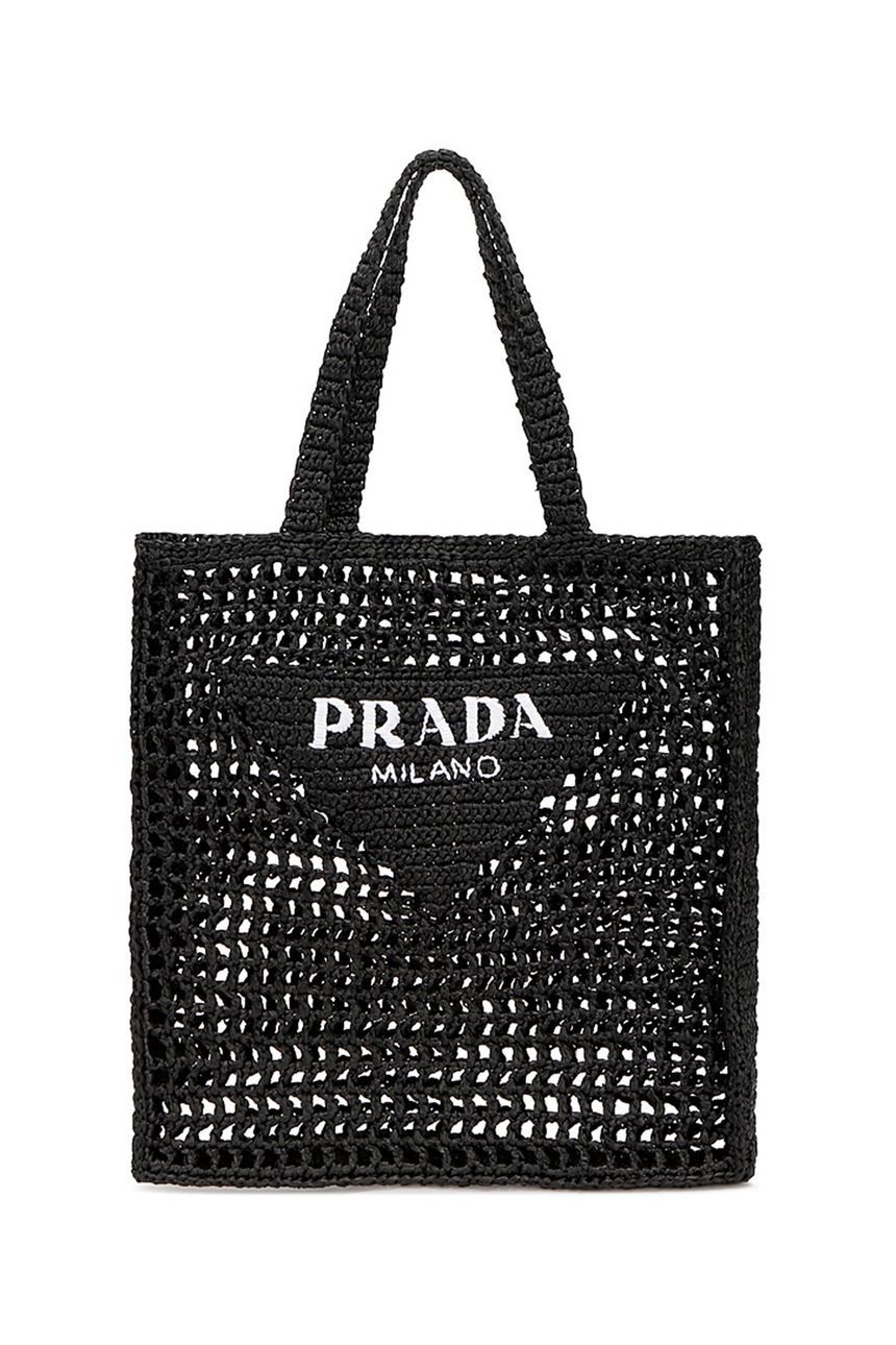 Prada Crochet Tote Bag 1BG393 2C2T F0002