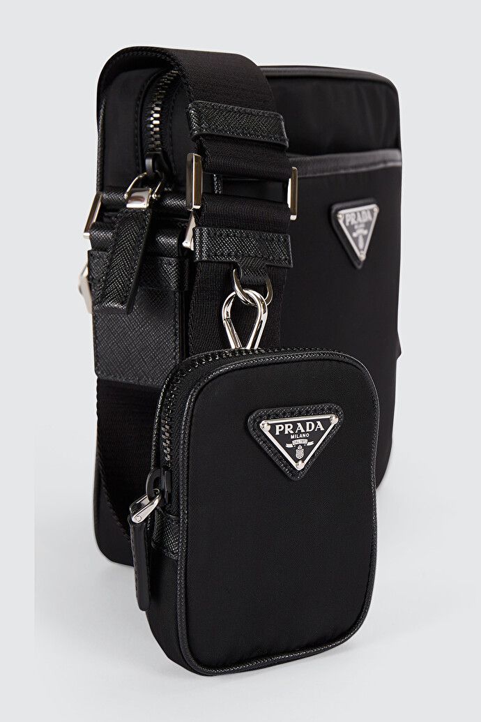 Prada Nylon Crossbody Bag 2VH112 2DMH F0002 RE