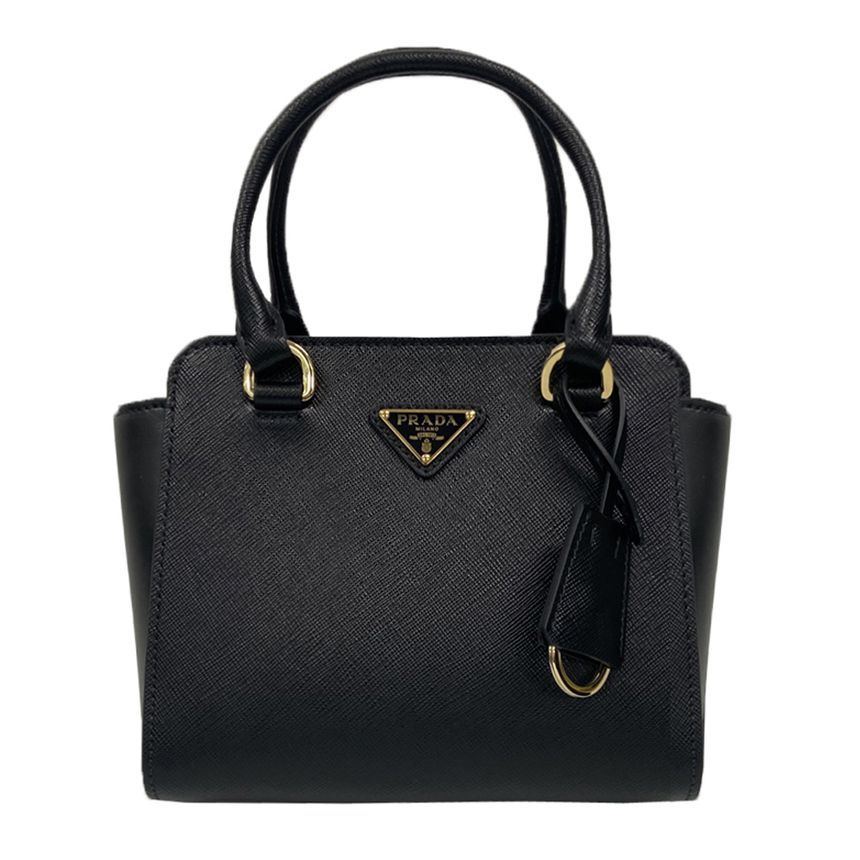 Prada Two-way Tote/Shoulder Bag Black 1BA380 2EDV F0002