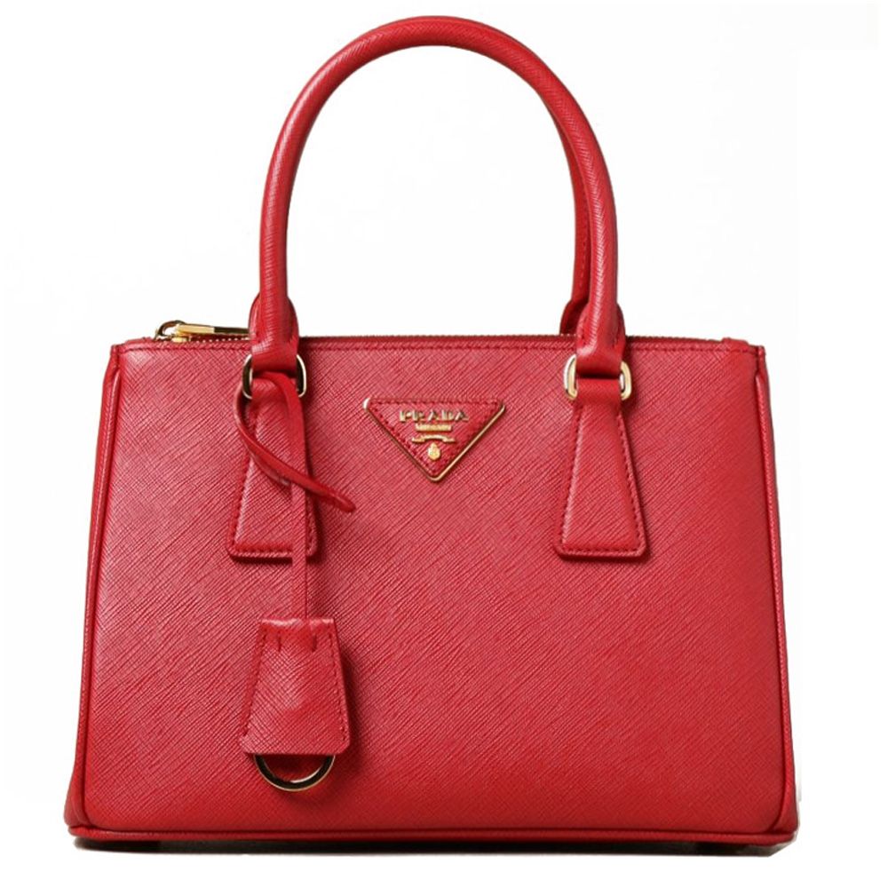 Prada Triangle Logo Sapphire Galleria Bag 1BA896 NZV F068Z