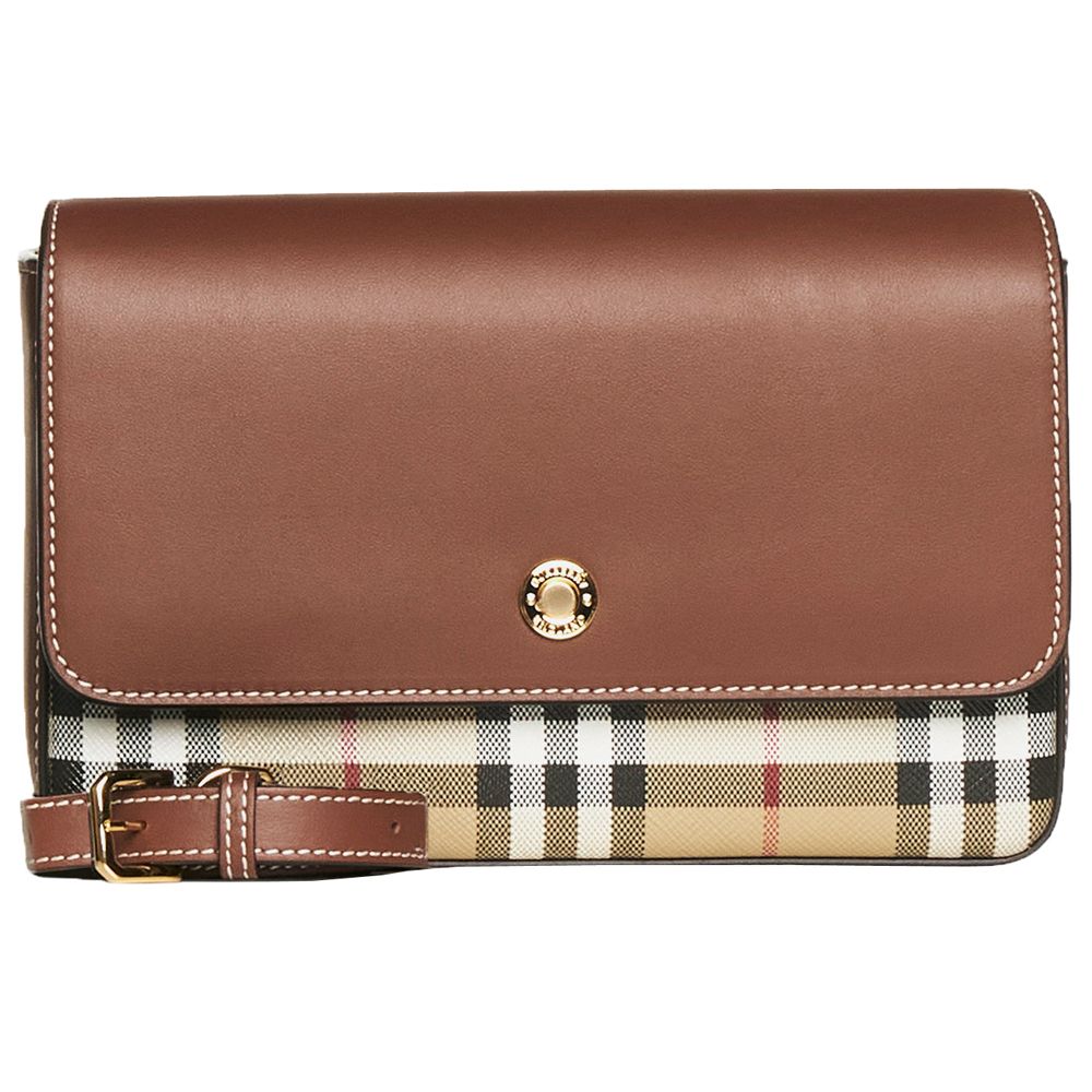 Burberry Small Check Shoulder/Crossbag Tan 8058004