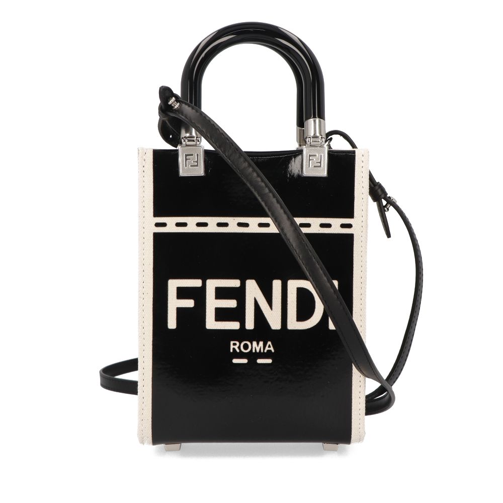 Fendi Mini Crossbody Bag Black 8BS051 ANT7 F0H9H