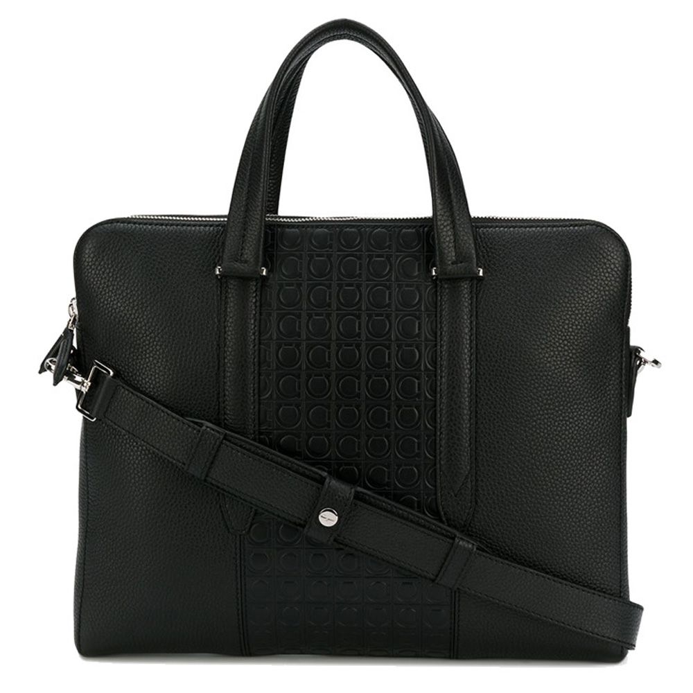 Salvatore Ferragamo Florence Gancini Logo Tote/Shoulder Bag 24-0870 0685484