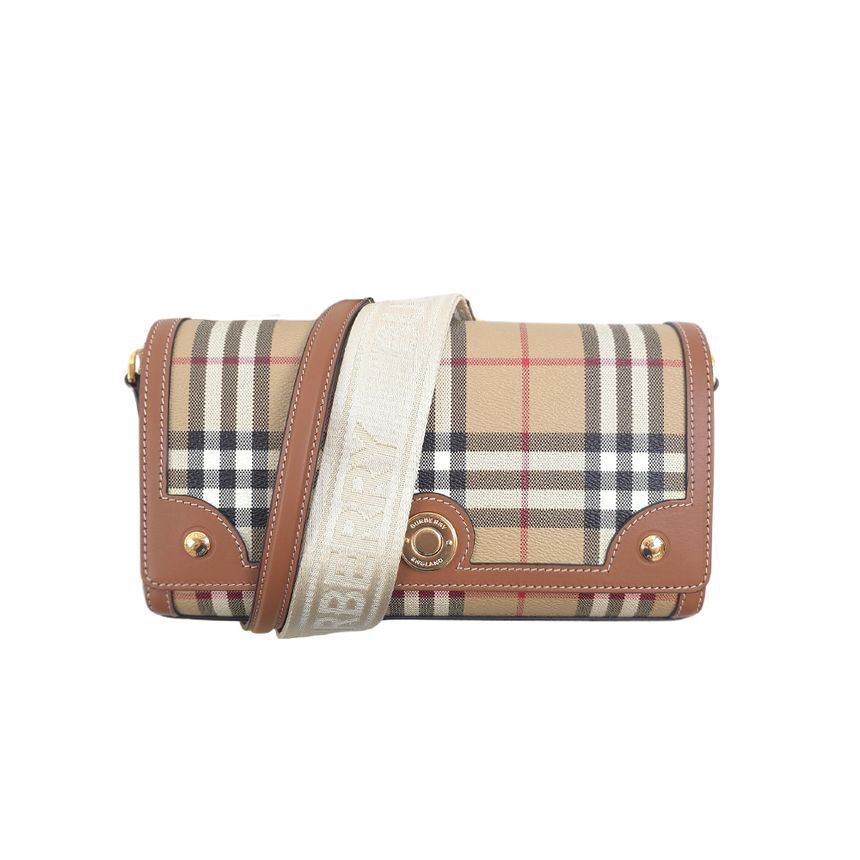 Burberry Vintage Check Top Handle Crossbody Bag 8066165 A9534