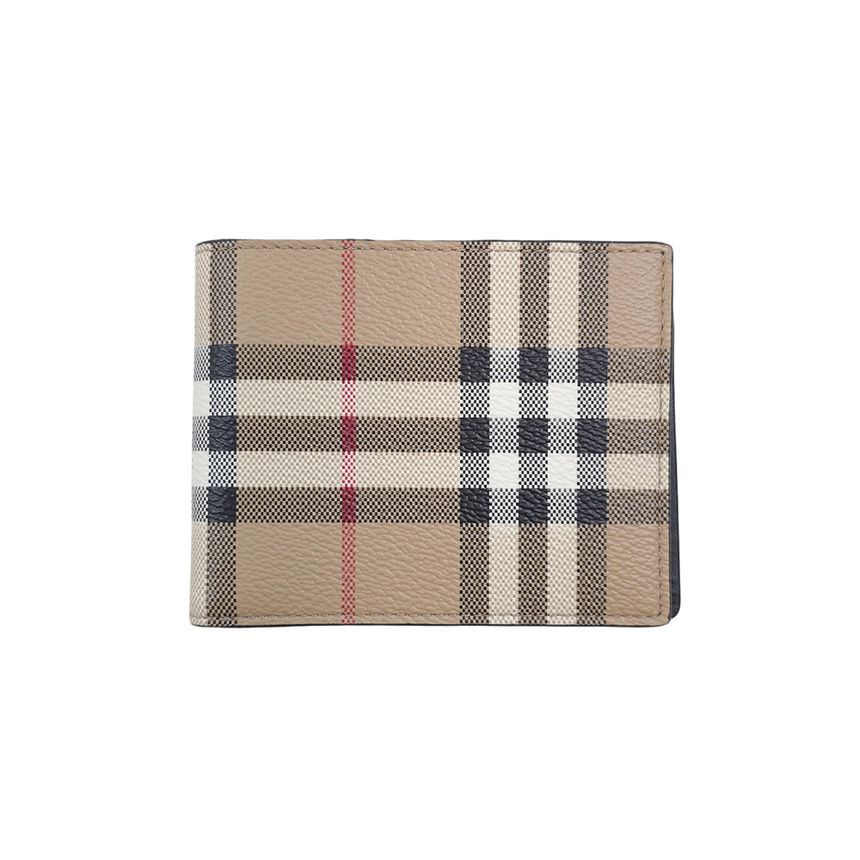Burberry Check Print Wallet 8069817 A7026