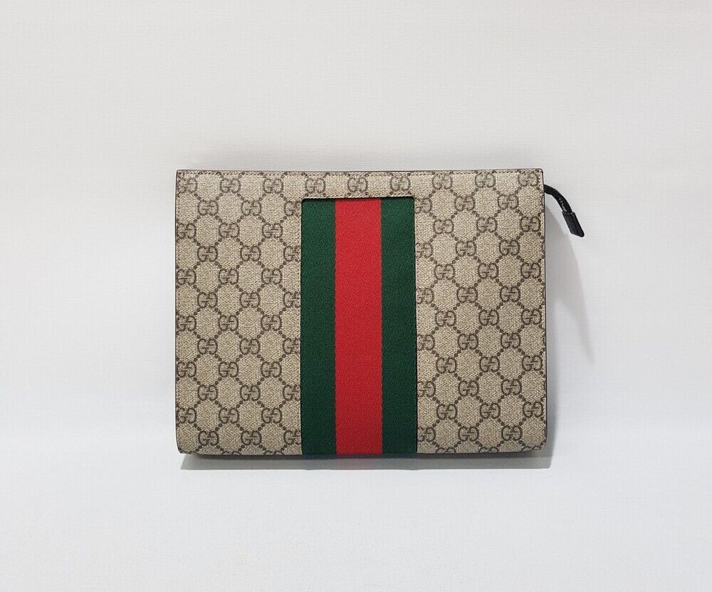 Gucci Web Clutch Bag 475316