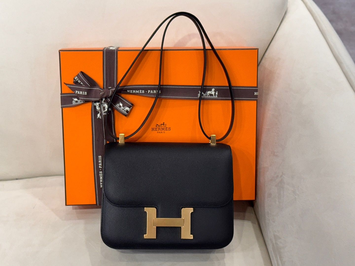 Hermes Constance 24 Black Gold - SKU