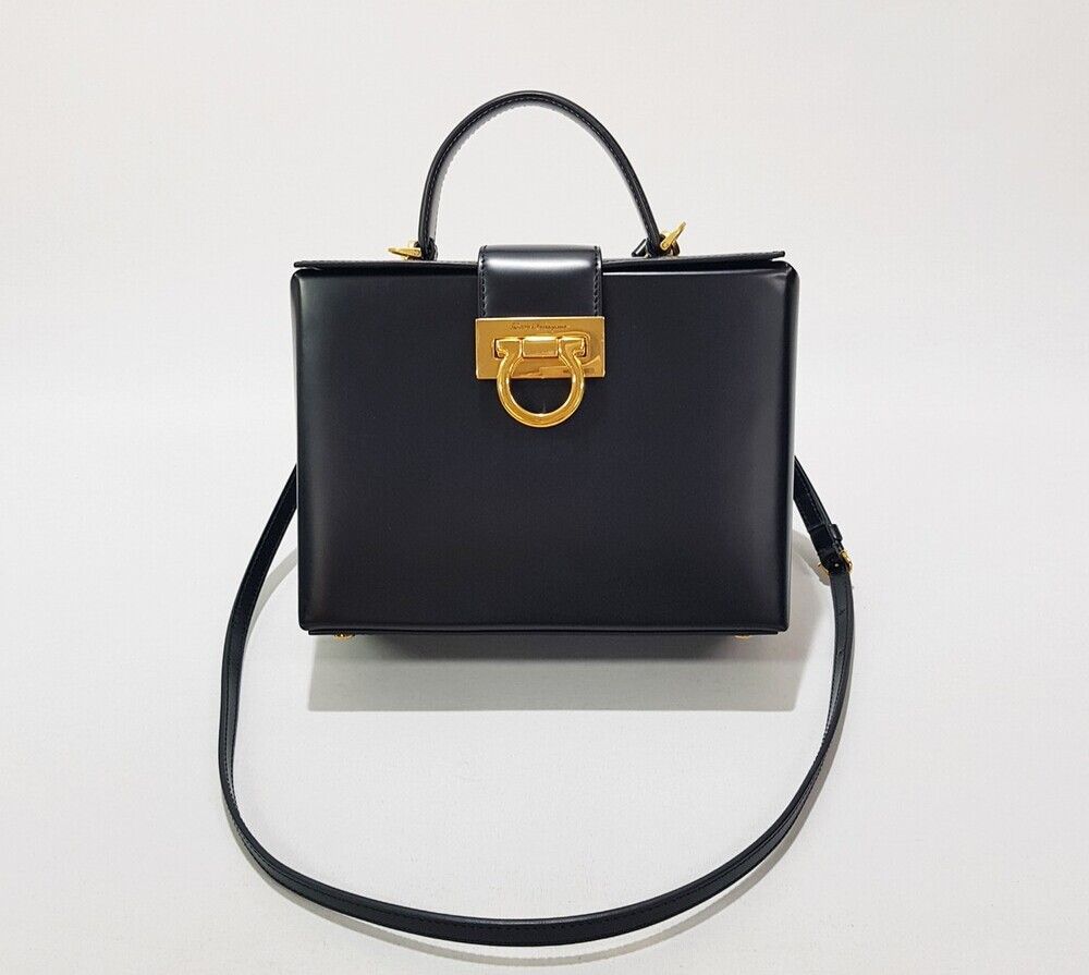 Salvatore Ferragamo Box Mini Bag by Tri-folio