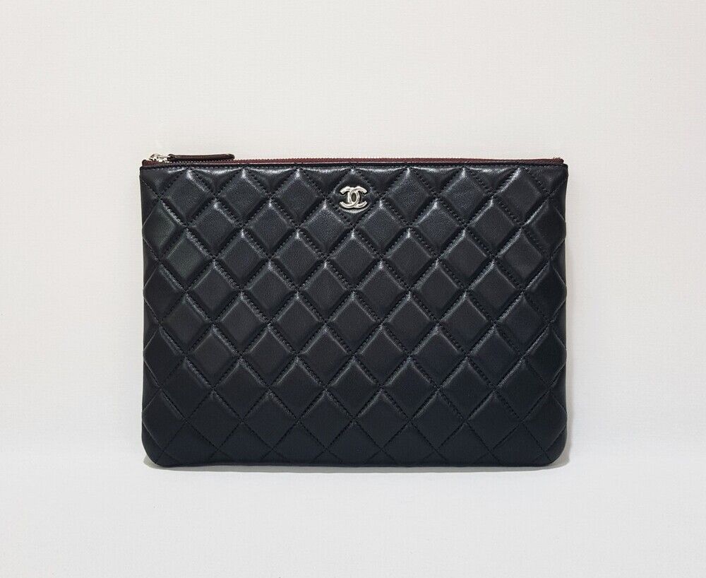 CHANEL Classic Clutch Newmium Lambskin Embossed 30 Series SKU
