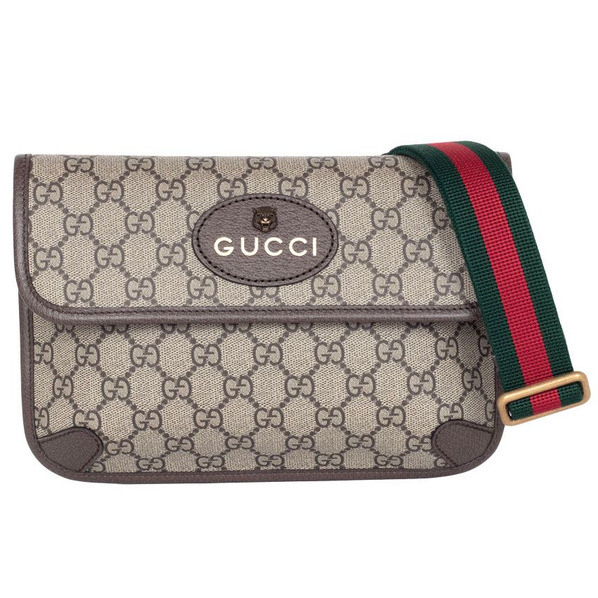 Gucci Vintage GG Supreme Belt Bag 493930 Beige