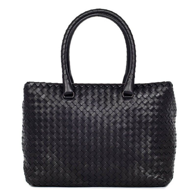 Bottega Veneta Brick Shoulder Bag 286394 V0016 Black