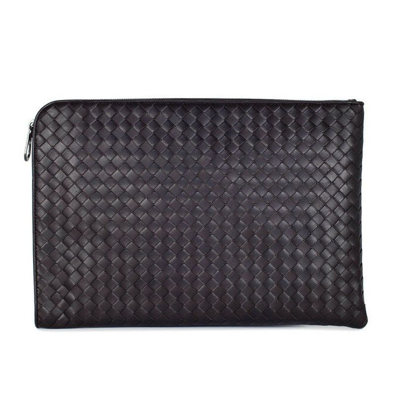 Bottega Veneta Nappa clutch 224052 V4651 2006 Dark Brown