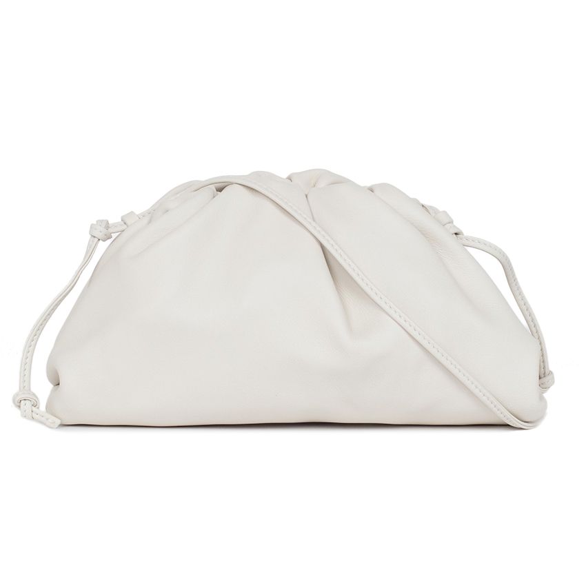 Bottega Veneta Mini Dumpling Pouch 585852 V1BW0 9009 - Chalk