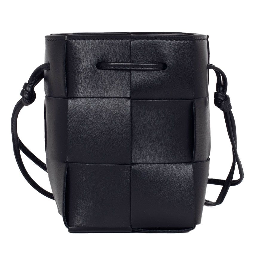 Bottega Veneta Mini Crossbody Bucket Bag 680217 VCQC4 8425 Black