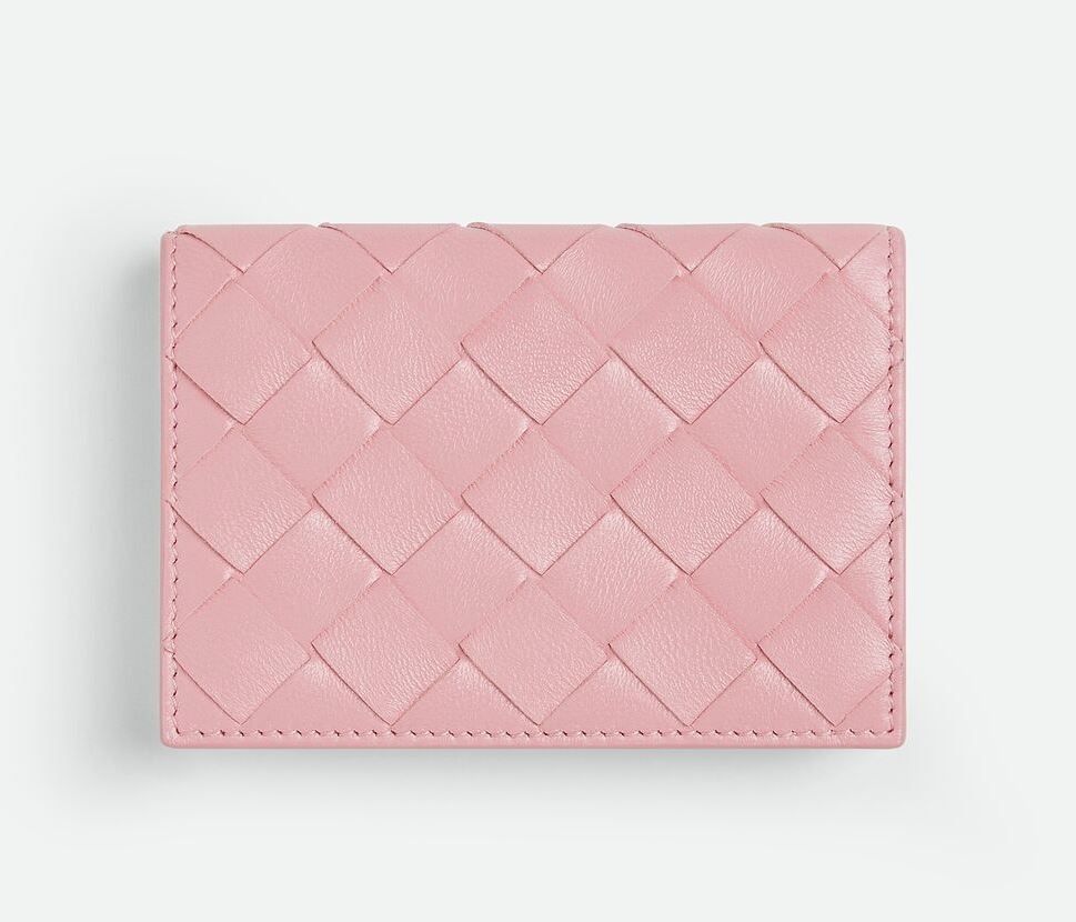 Bottega Veneta Leather Intrecciato Card Wallet 667141 VCPP3 5832