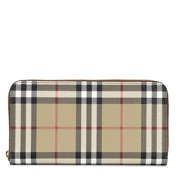 Burberry Check Zip Wallet - 8094438