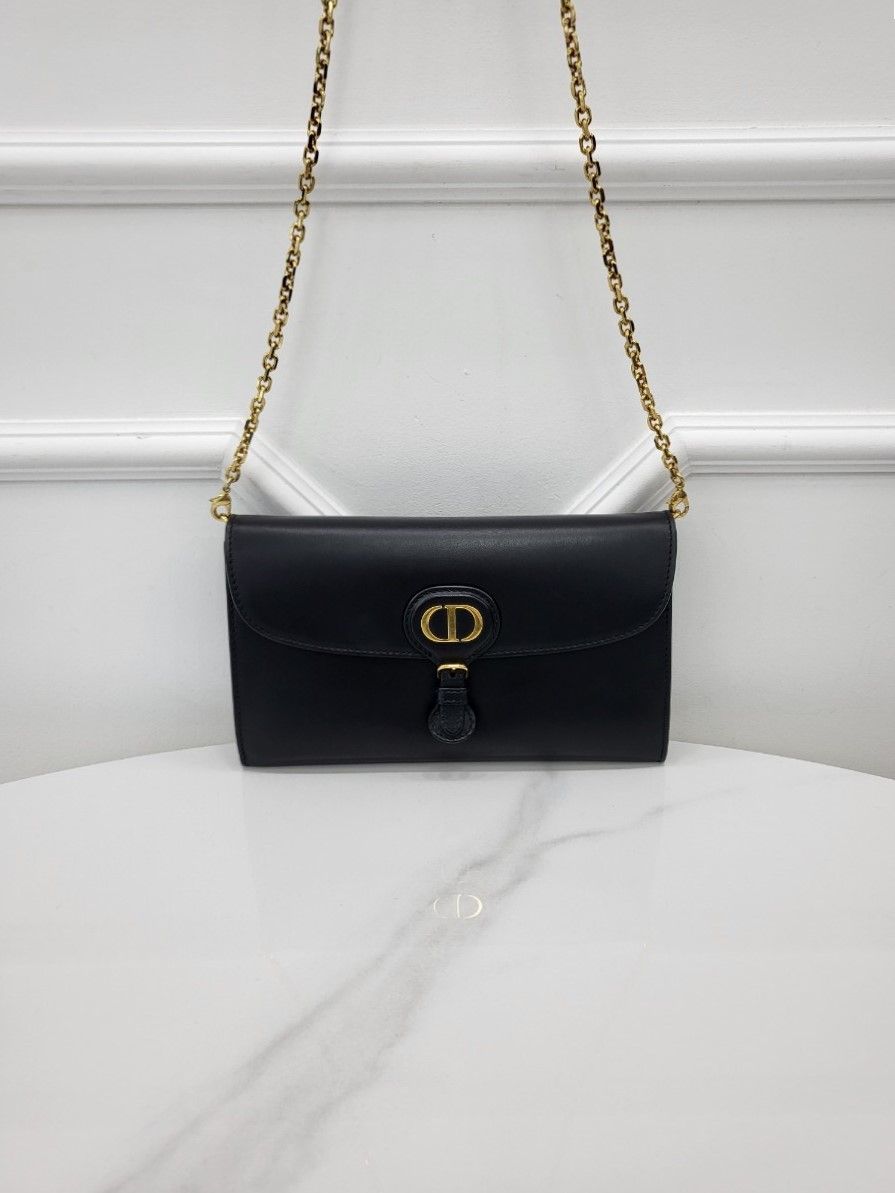 Dior East West Chain Pouch Black S5703UBPZ_M900