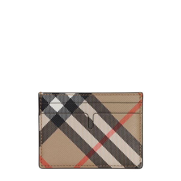 Burberry Sand Check Card Wallet 8091914 | 25SS