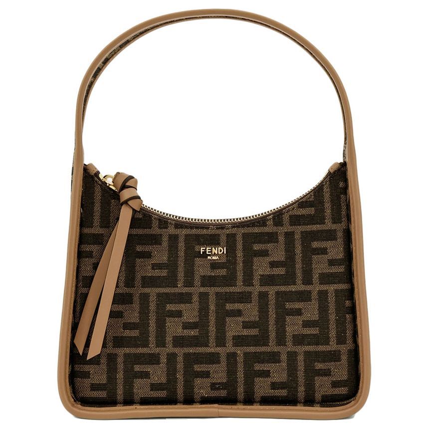 Fendi Mini Pendant Tote Bag Brown 8BS094 ALP3 F1AOE