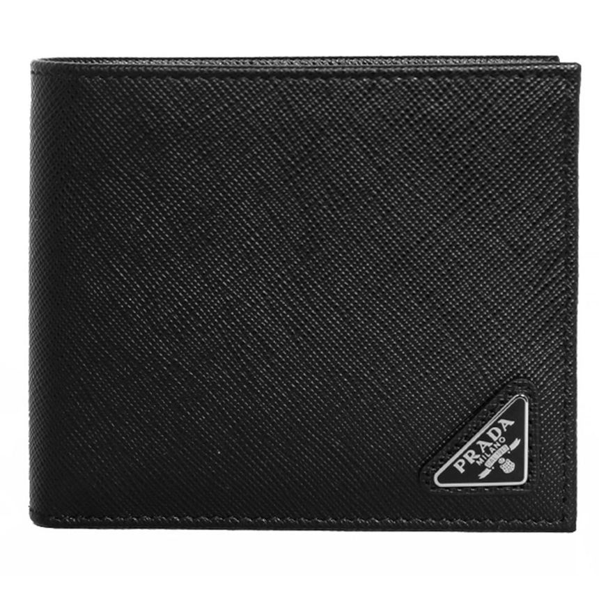 Prada Saffiano Bifold Wallet Black 2MO513 QHH F0002