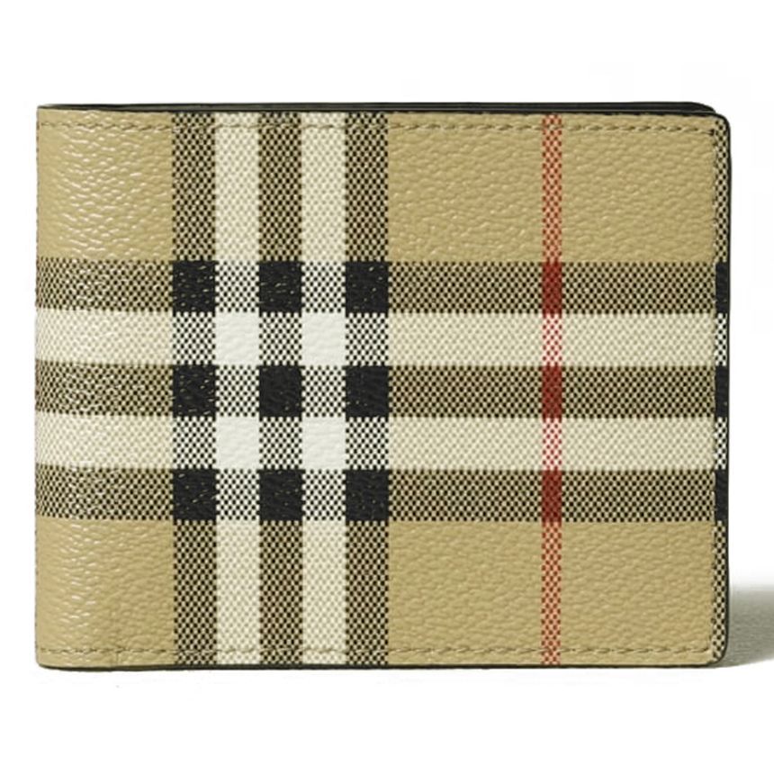 Burberry Vintage Check Bifold Wallet Beige 8069813