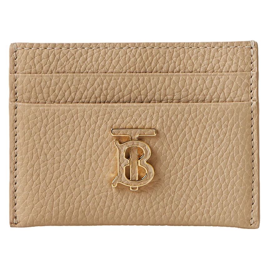 Burberry Logo Card Wallet Beige 8066023