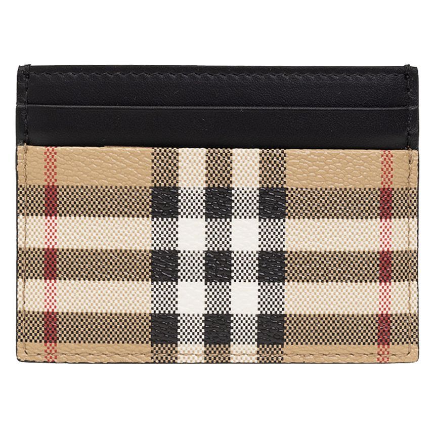 Burberry Check Card Wallet Archive Beige 8069822
