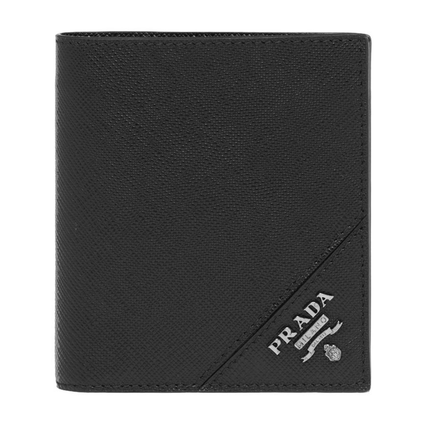 Prada Black Saffiano Wallet 2MO004 QME F0002