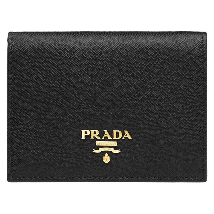 Prada Coin Wallet Black 1MV204 QWA F0002