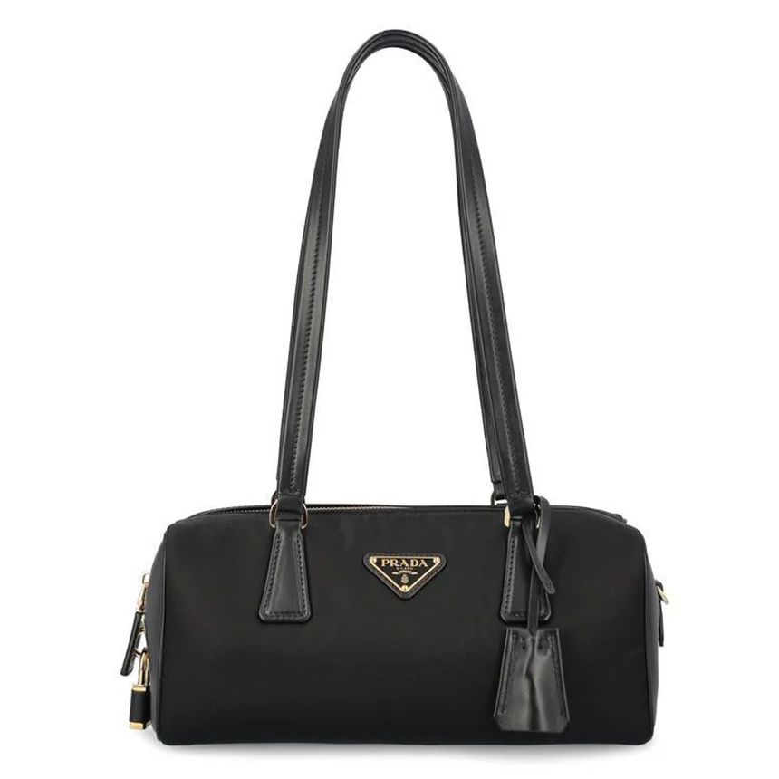 Prada Nylon Top Handle Bag Black 1BB127 2C8Q F0002