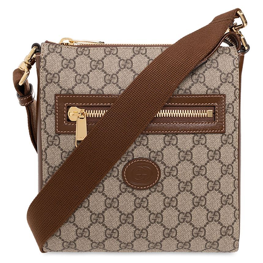Gucci Supreme Messenger Bag Beige 681021 92THG 8563