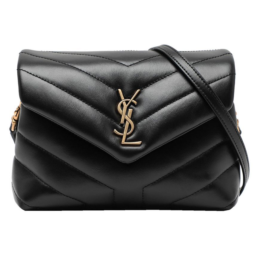 Saint Laurent Mini Monogram Lulu Toy Bag Black 678401 DV707 1000