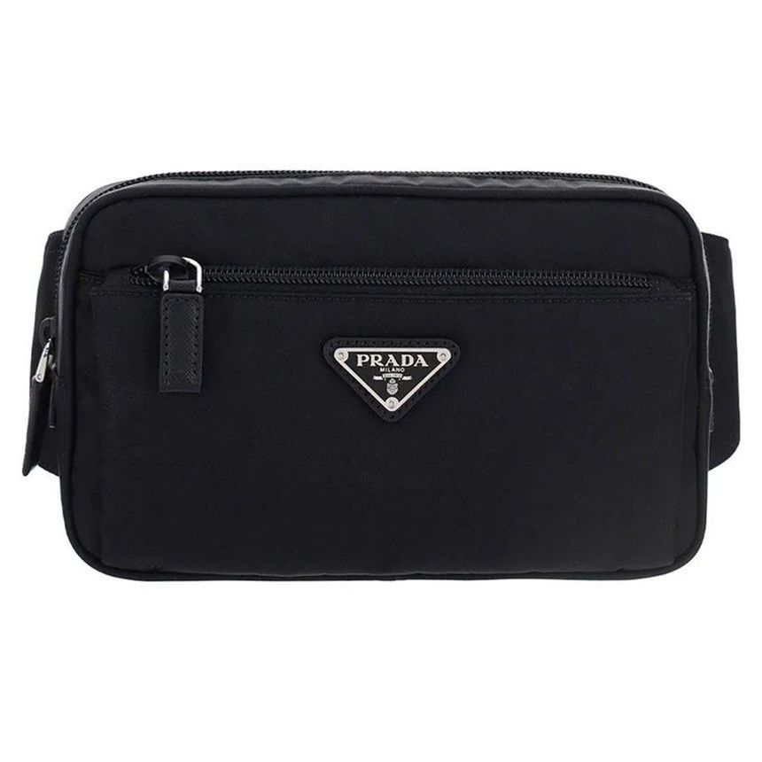 Prada Nylon Belt Bag Black 2VL977 2DMG F0002