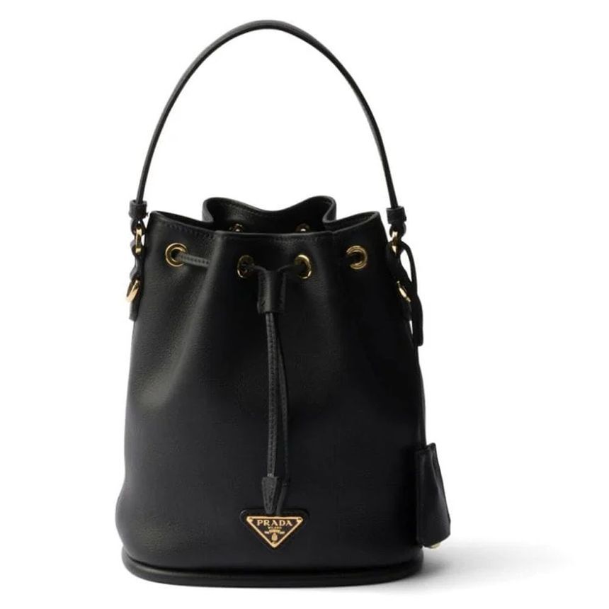Prada Mini Bucket Bag Black 1BE067 2CYS F0002