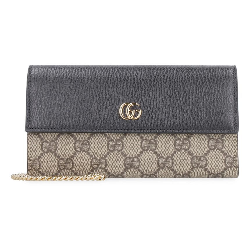 Gucci Chain Wallet Black 546585 17WAG 1283