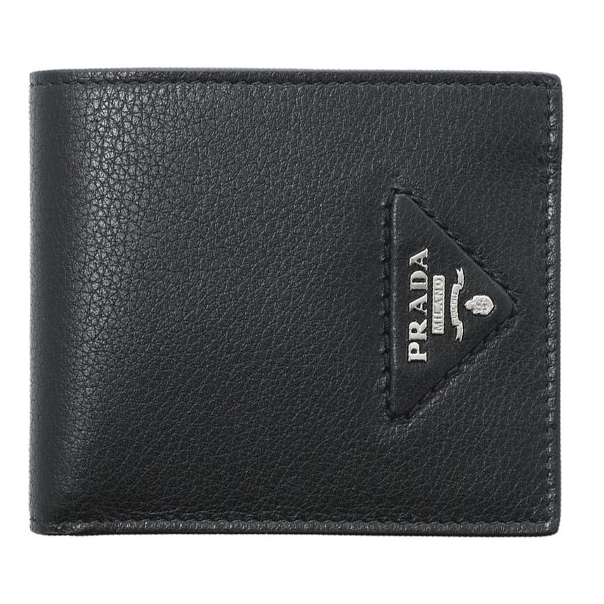 Prada Triangle Logo Wallet Black 2MO513 2BBE F0002