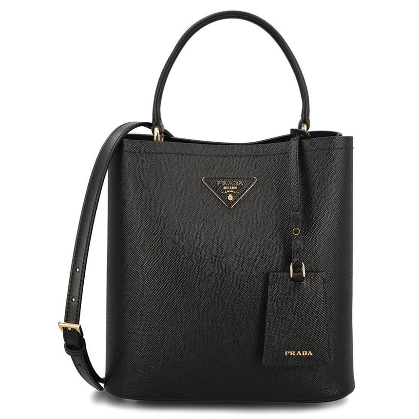 Prada Medium Tote Bag Black 1BA212 2ERX F0002