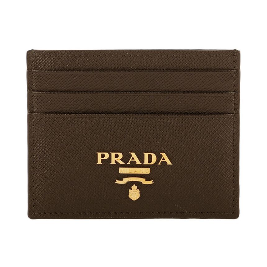 Prada Brown Card Wallet 24FW 1MC025 2D93 F0038