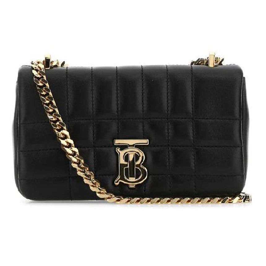 Burberry Quilted Mini Crossbody Bag Black 8059492