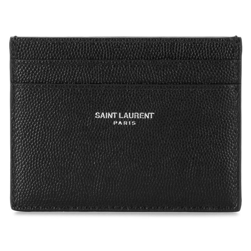 Saint Laurent Black Card Wallet 375946 BTY0N