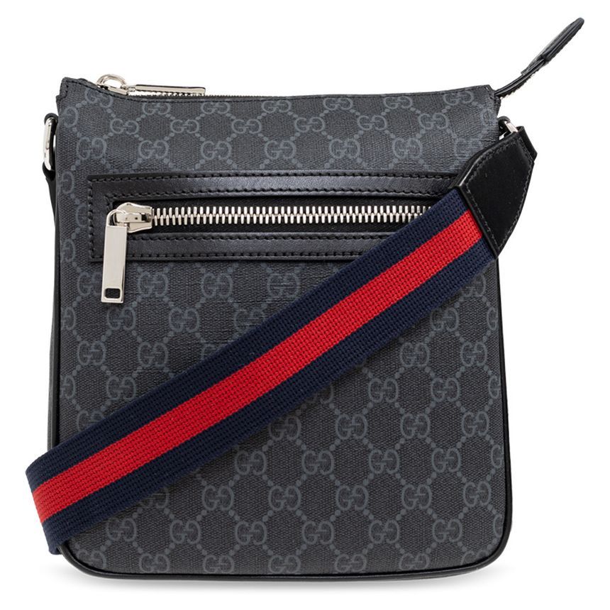 Gucci Supreme Crossbody Bag Black 792082 FADJA 1042