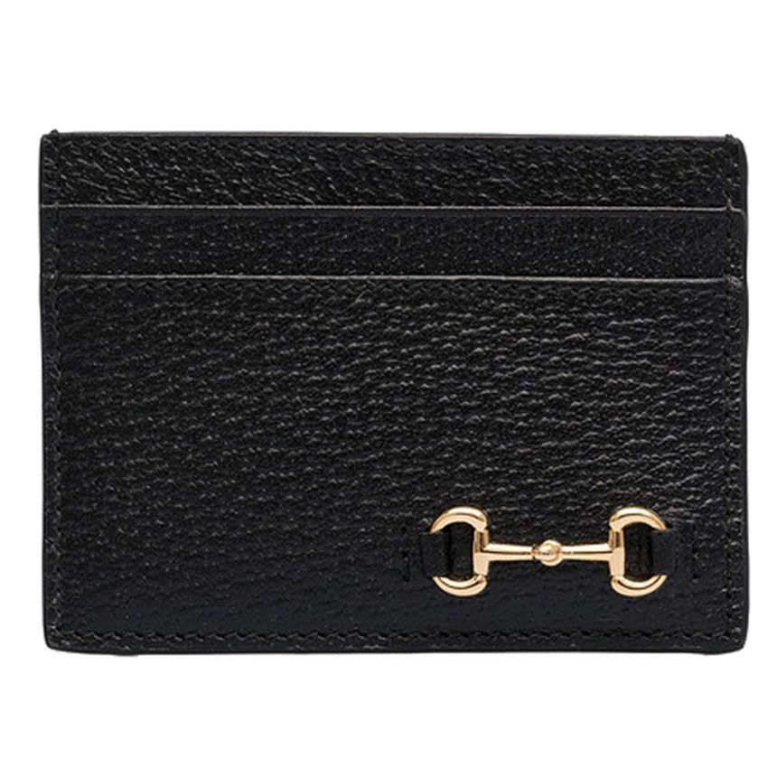 Gucci Card Wallet Black 700469 DJ20G 1000